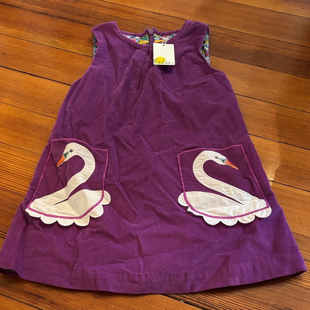 Boden Cord Pinnie  NWT